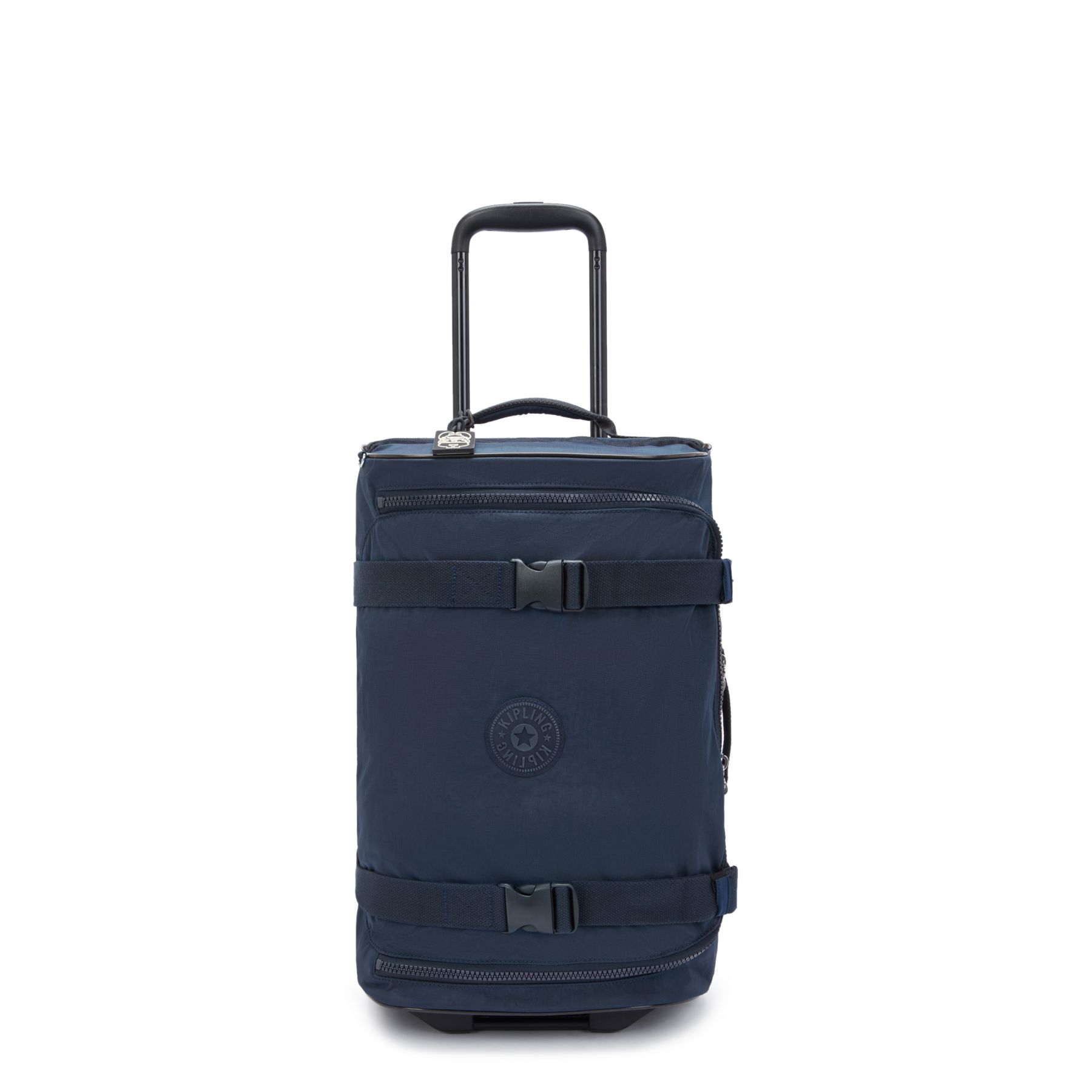 AVIANA S Petit bagage à main à roulettes avec sangles ajustables - Blue Bleu 2