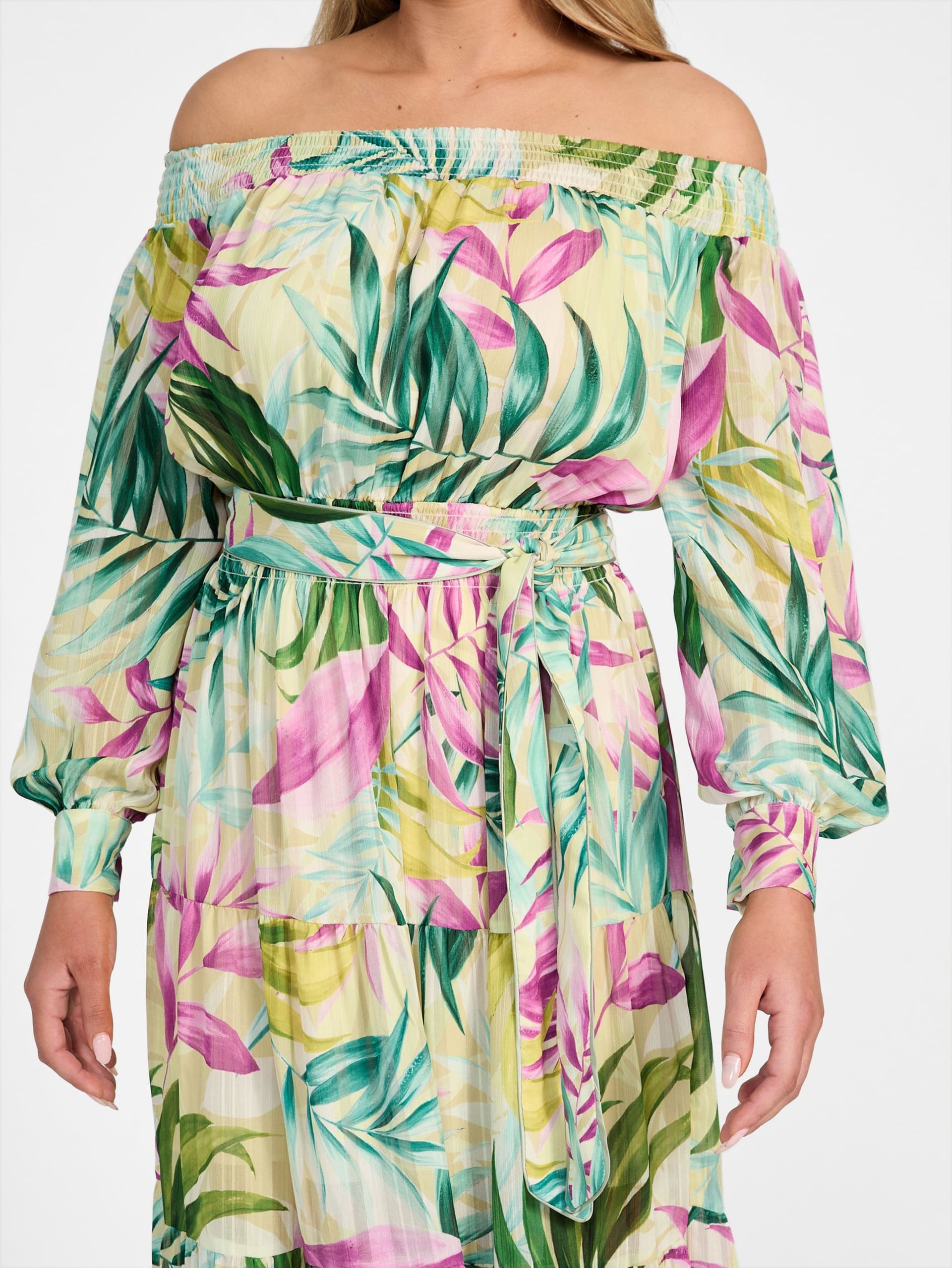 Vestido Maxi Estampado Eco Josee