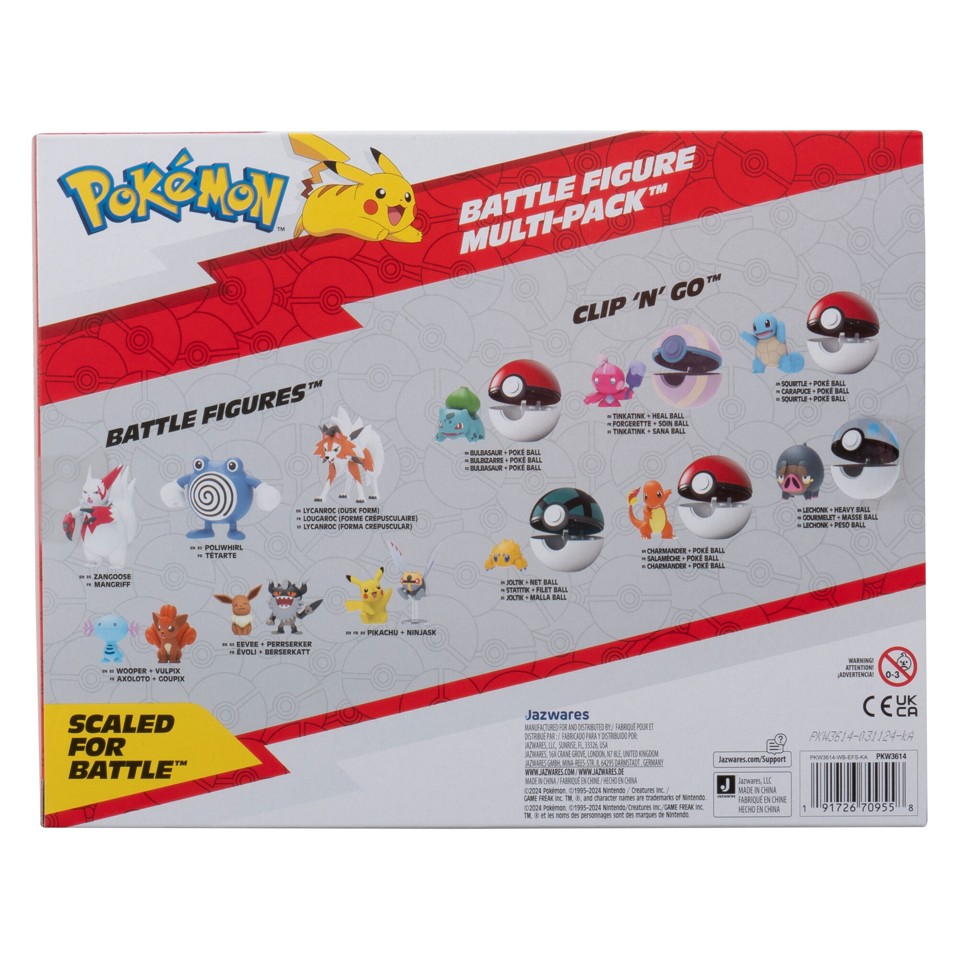 Pokemon - Battle Figure 6 Pk