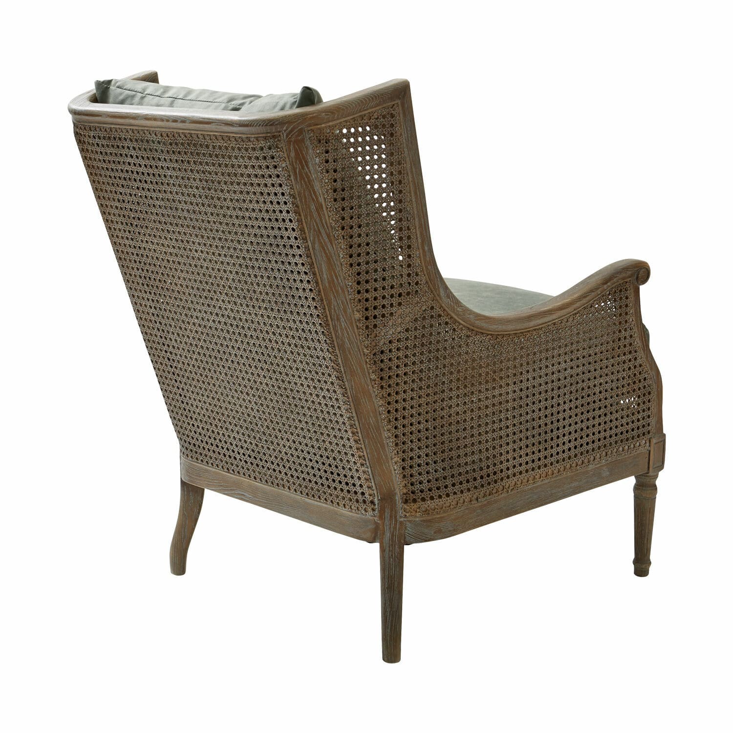 Sessel Greenbrier antikbraun/grün