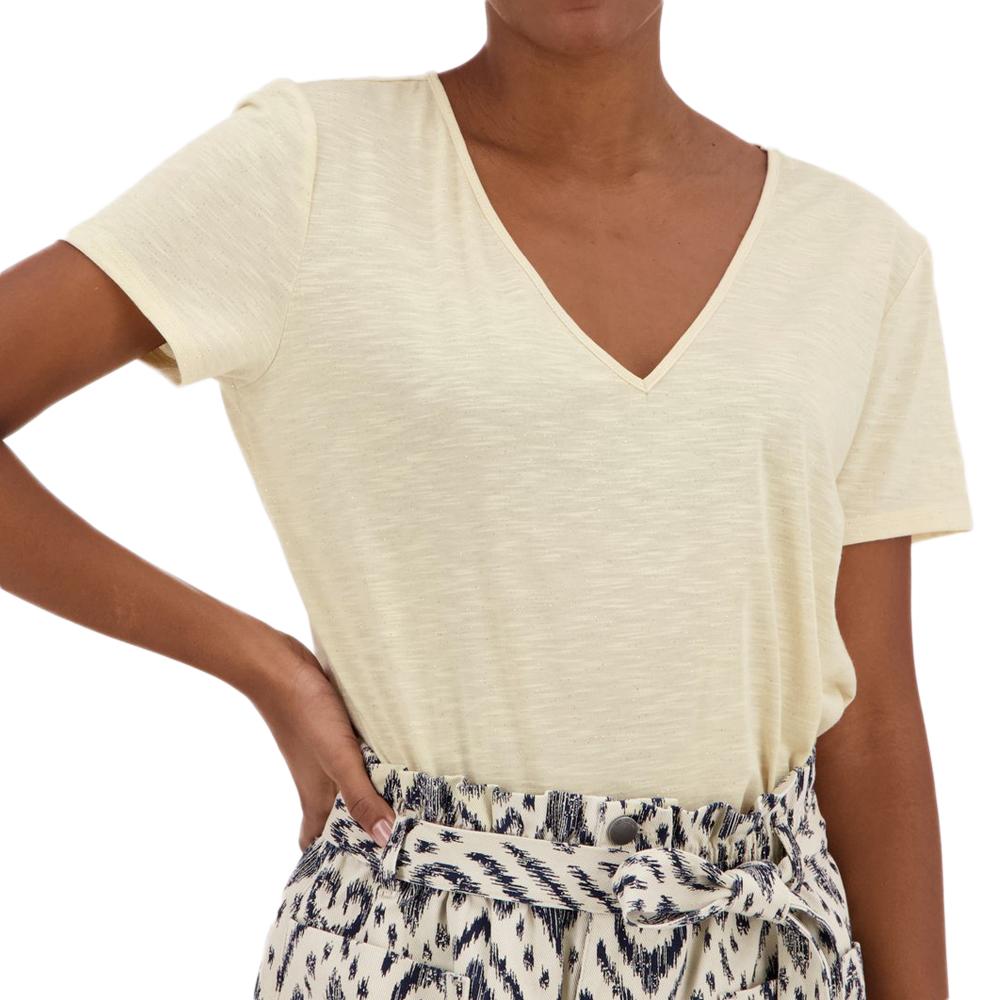JDY T-Shirt Beige Femme JDY Dora