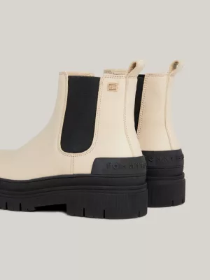 Botas casuais de couro até o tornozelo