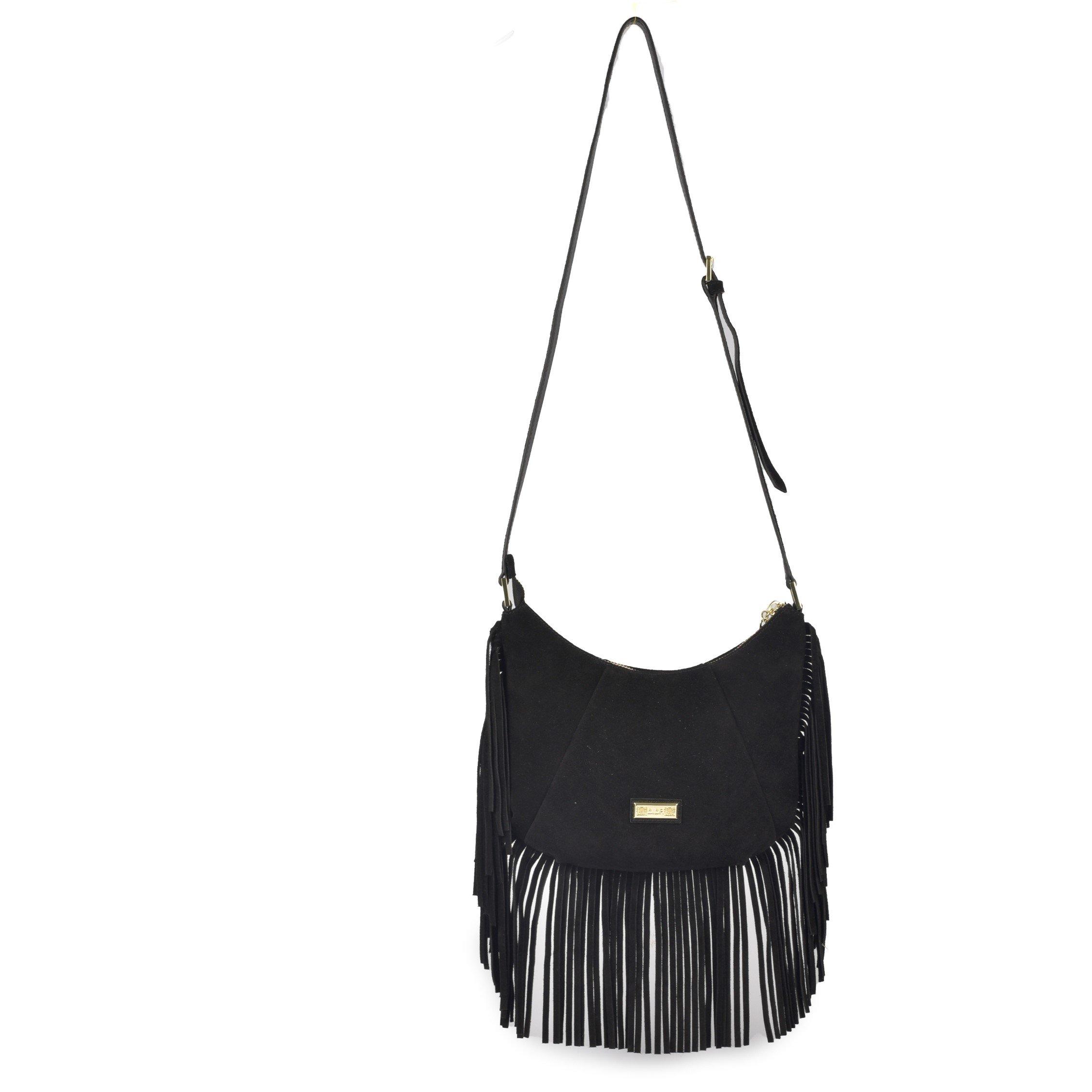 Biba Fringe Crossbody Bag