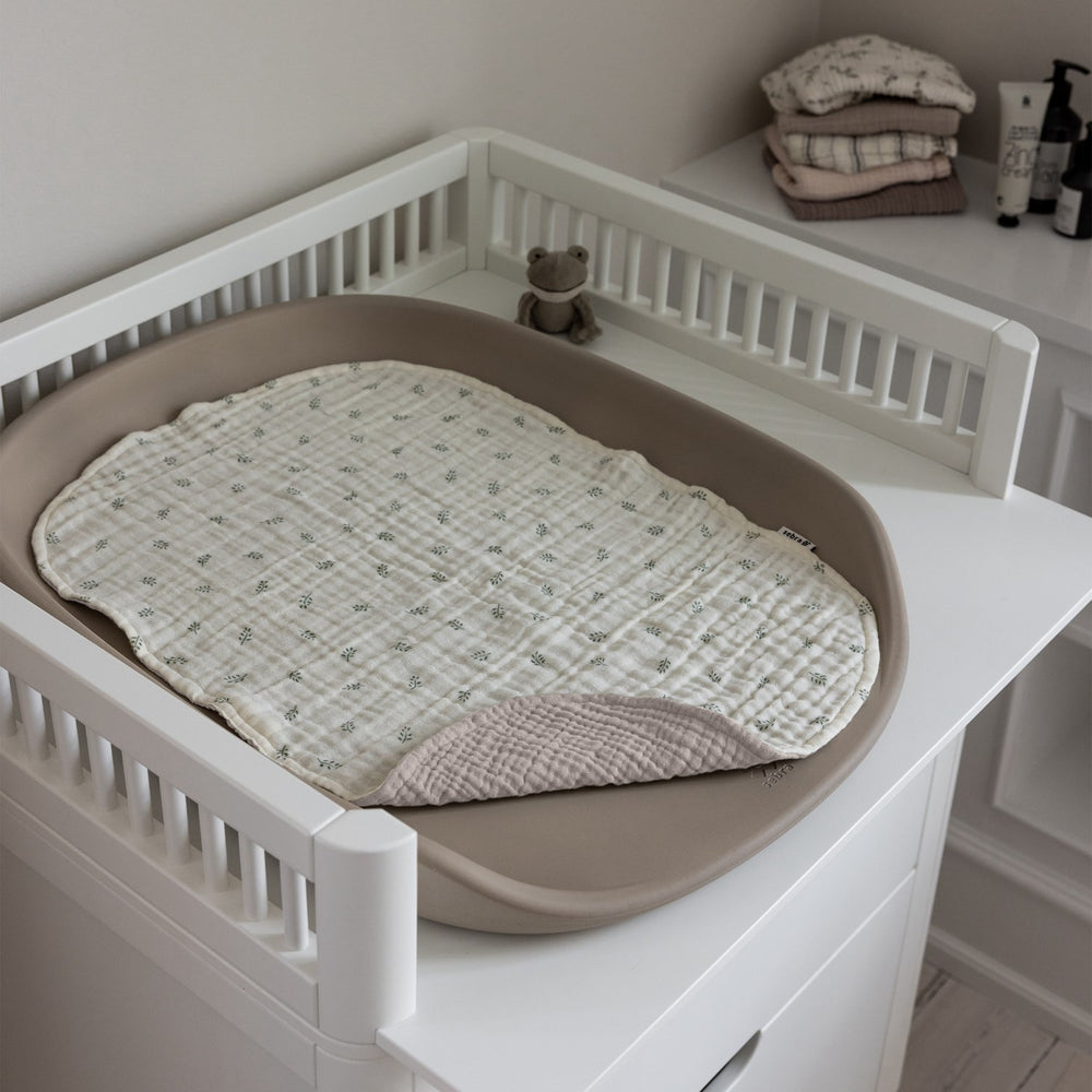 Køb Sebra Beige Sophora Leaves Pusleunderlag 2-Pak Muslin