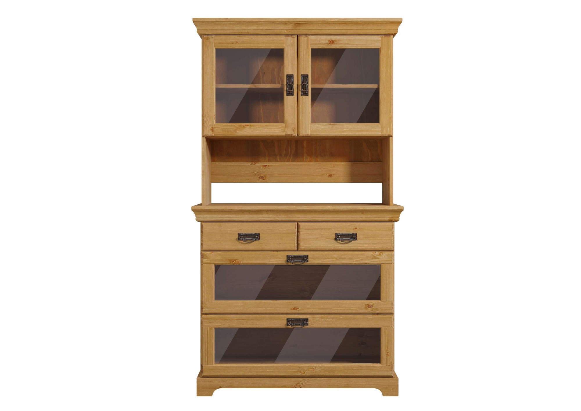 Home affaire Buffet »Rügen« zertifiziertes Massivholz, Höhe 168 cm, im Landhausstil