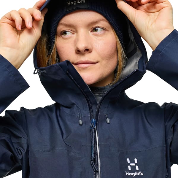 Veste ski de randonnée HAGLÖFS HAGLOFS ROC FLASH GTX JACKET WOMEN TARN BLUE