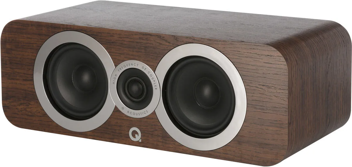 Q Acoustics 3090Ci Noyer Enceintes centrales