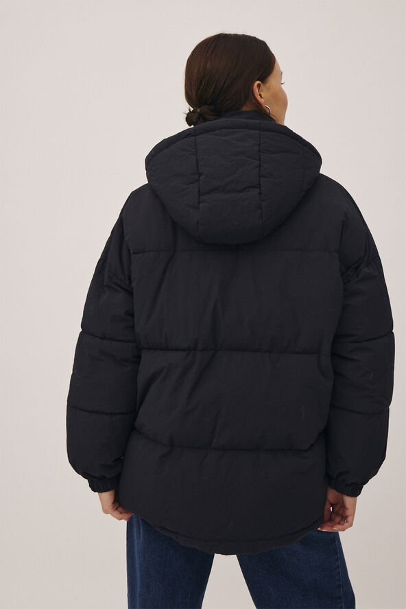 Magasin du Nord Collection Enya 2 GRS Water Repellent Puffer Jacket Black