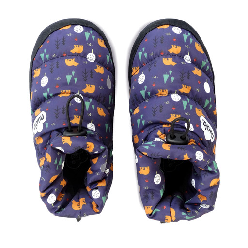 Nuvola® Boot Home 20 Pantufas Teddy Printed / Pantufas de Camping