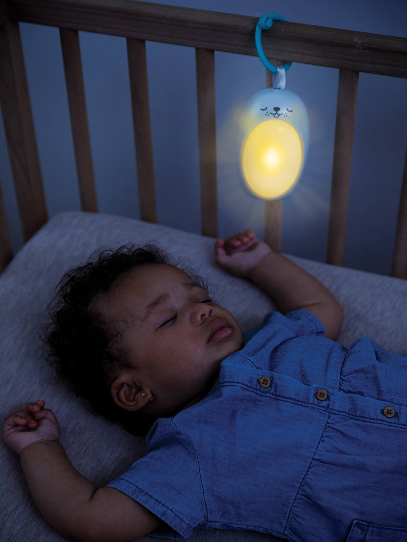 Luz Noturna 3 em 1 Leão Marinho Bebê Bons Sonhos