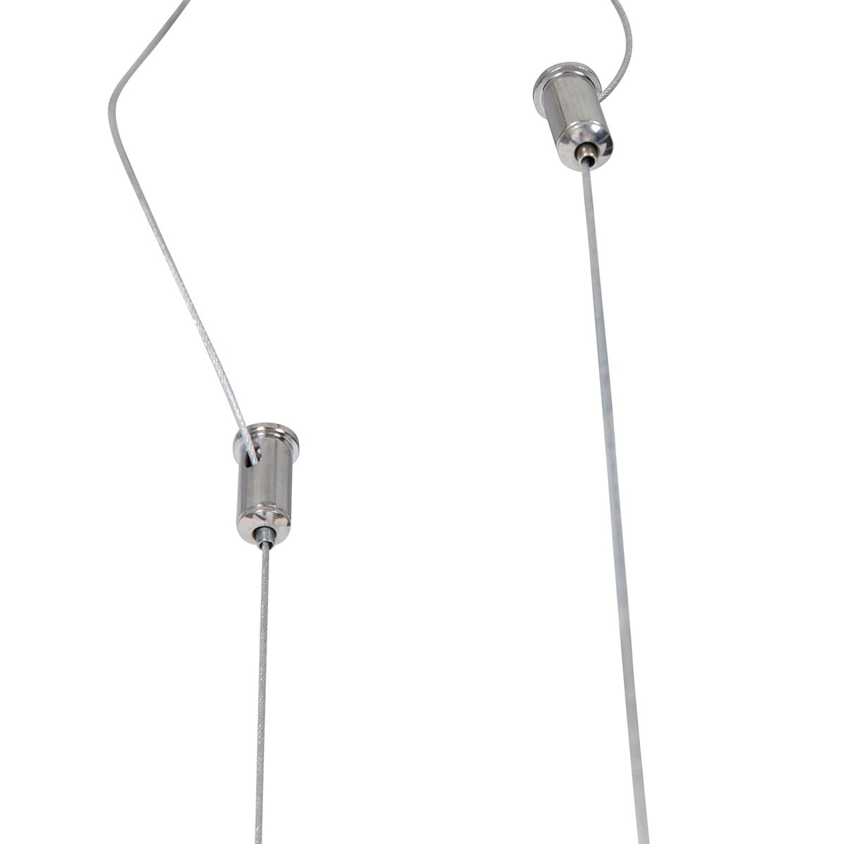 Industriële hanglamp zwart met 4-lichts rek - Cage Rack