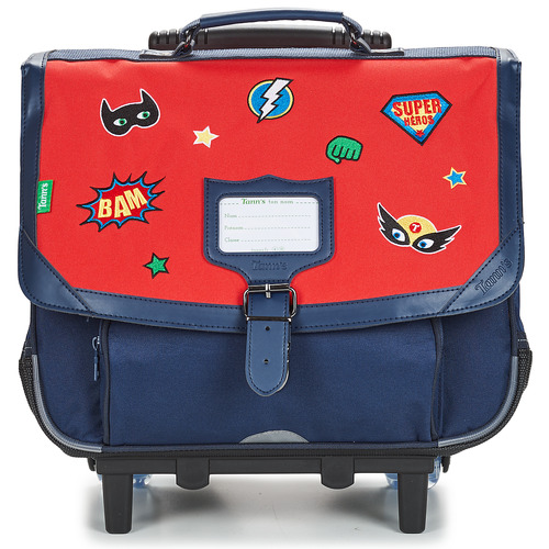 Tann's - TRISTAN TROLLEY 38 CM - Rouge / Marine