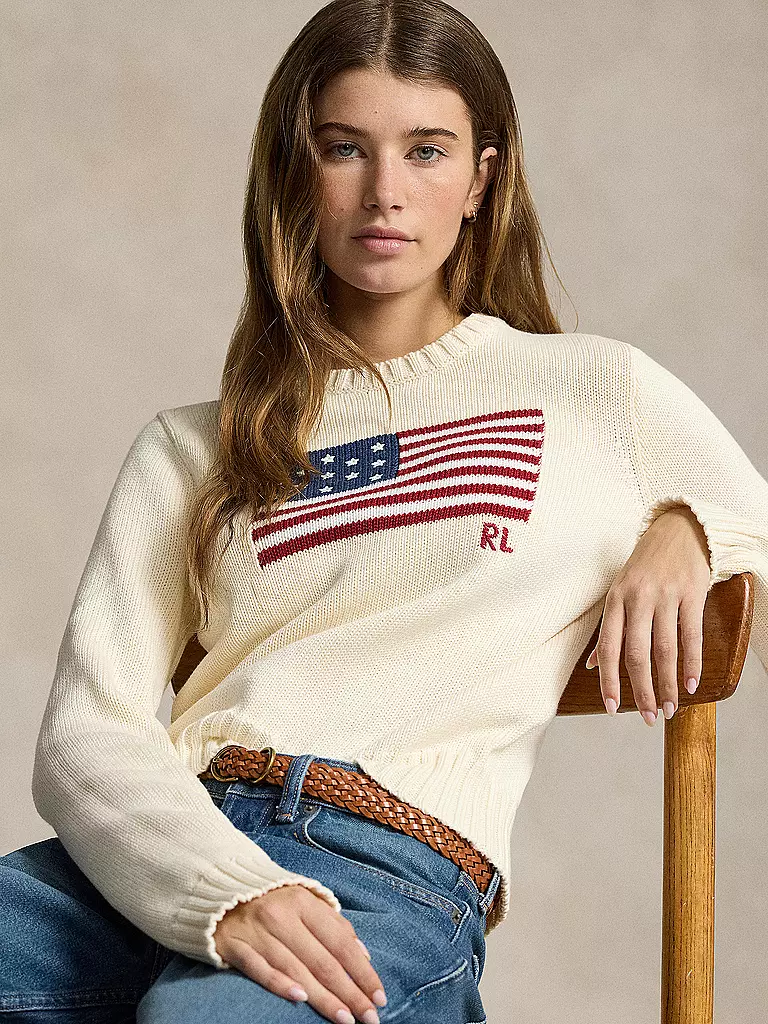 POLO RALPH LAUREN Pullover creme