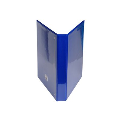 Exacompta Kreacover - Classeur à anneaux personnalisable - Dos 44 mm - A4 Maxi - bleu - 3 pochettes extérieures
