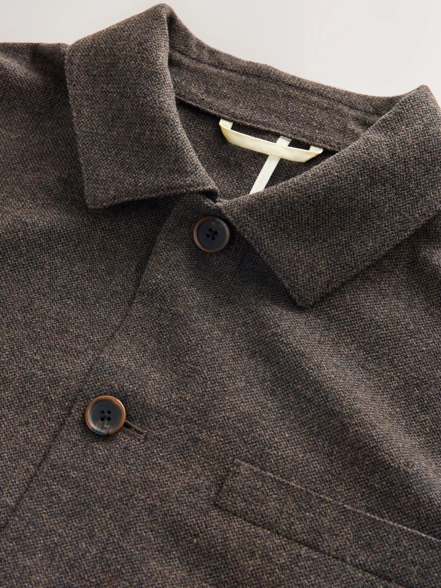Bruin - Smart Textured Chore Jacket With Wool