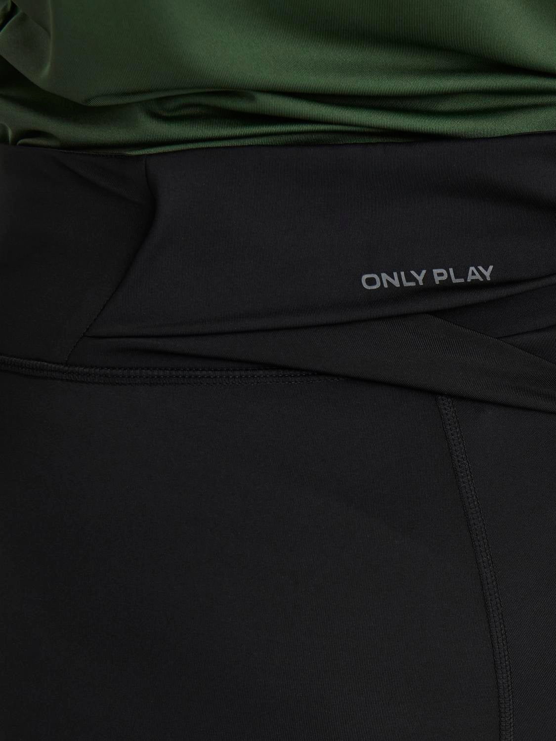 ONPMILA-NIKA-3 Hohe Taille Enger Schnitt Sportleggings Black