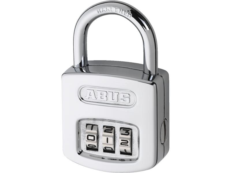 Abus Zahlenschloss 160/40 Silber Vorhängeschloss