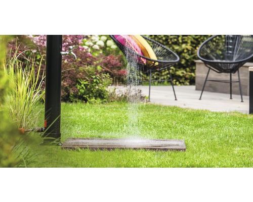 Bodemplaat gazonbeschermingsmat voor tuindouches ter bescherming van het gazon 101 x 63 x 5,5 cm