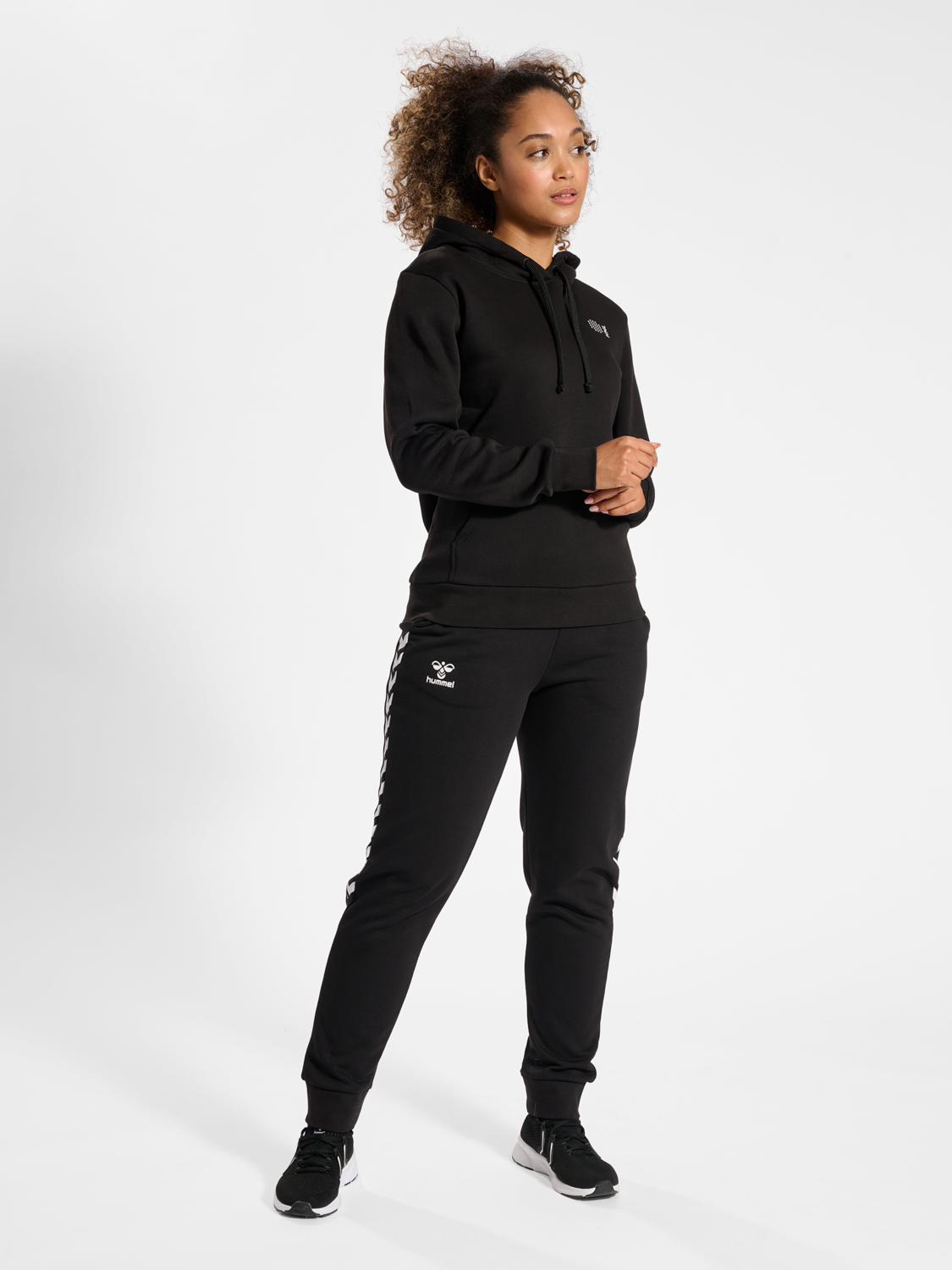 hmlCOURT COTTON HOODIE WOMAN
