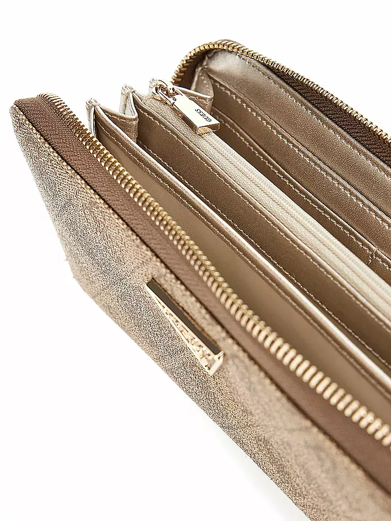 GUESS Geldbörse LAUREL Large beige