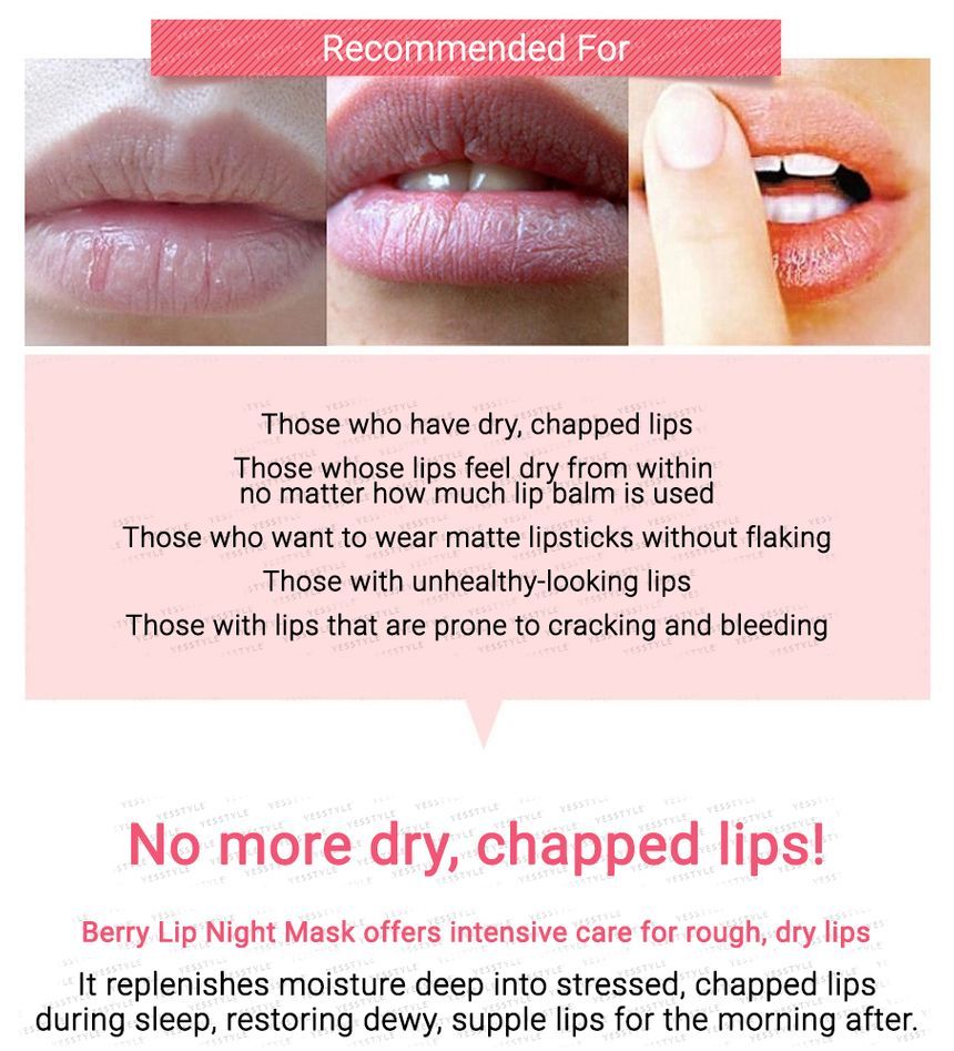 CARE:NEL - Bessen Lip Nachtmasker
