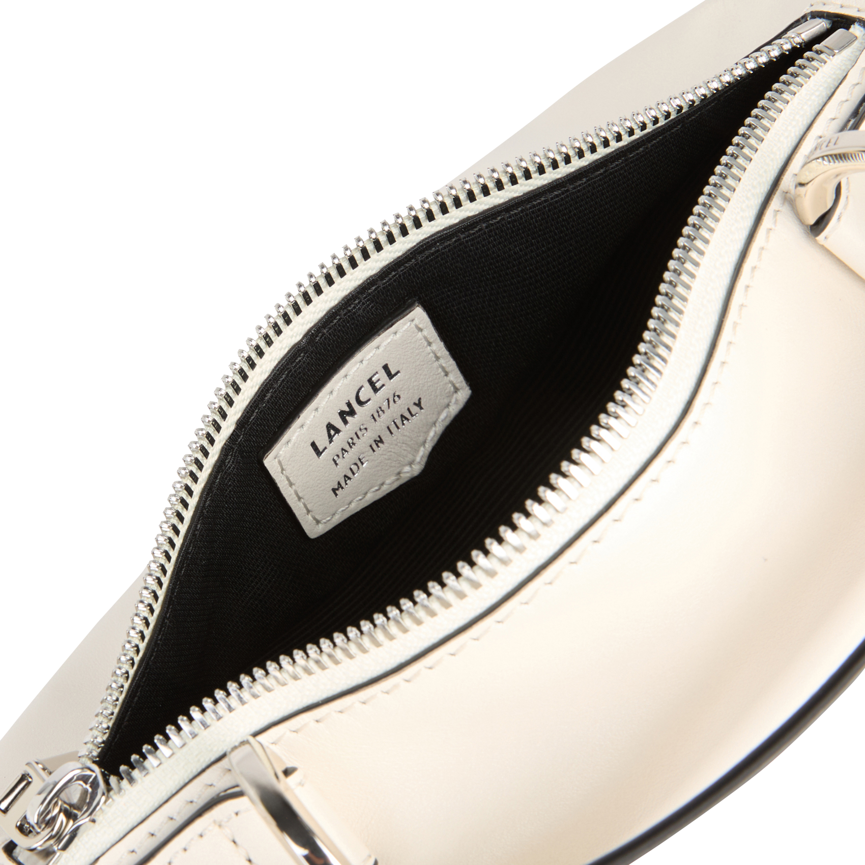 ORIGAMI MINI - Sac bandoulière en cuir| Blanc
