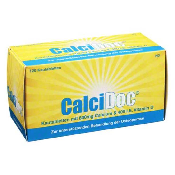 Calcidoc Kautabletten, 120 St