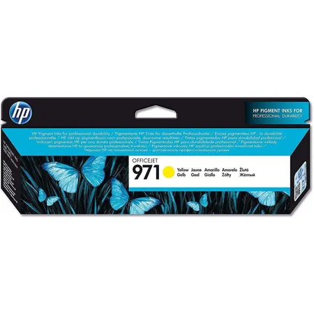 HP Original Tintenpatrone 971, gelb