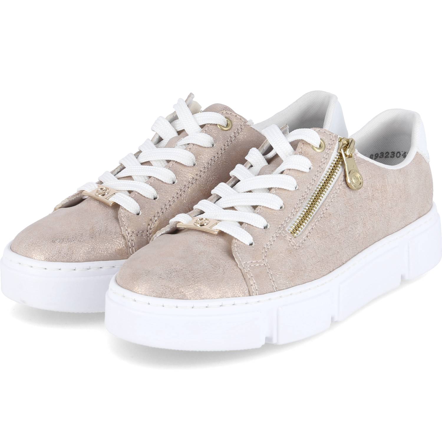 Rieker Low Sneaker - gold