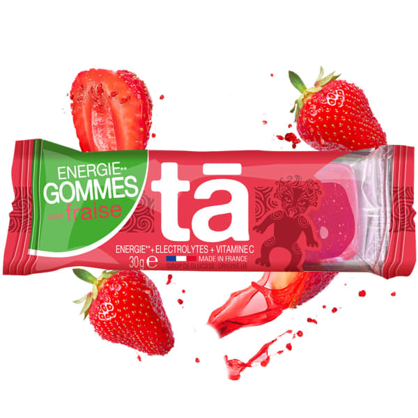 Gels énergétiques TA ENERGY GOMMES FRAISE