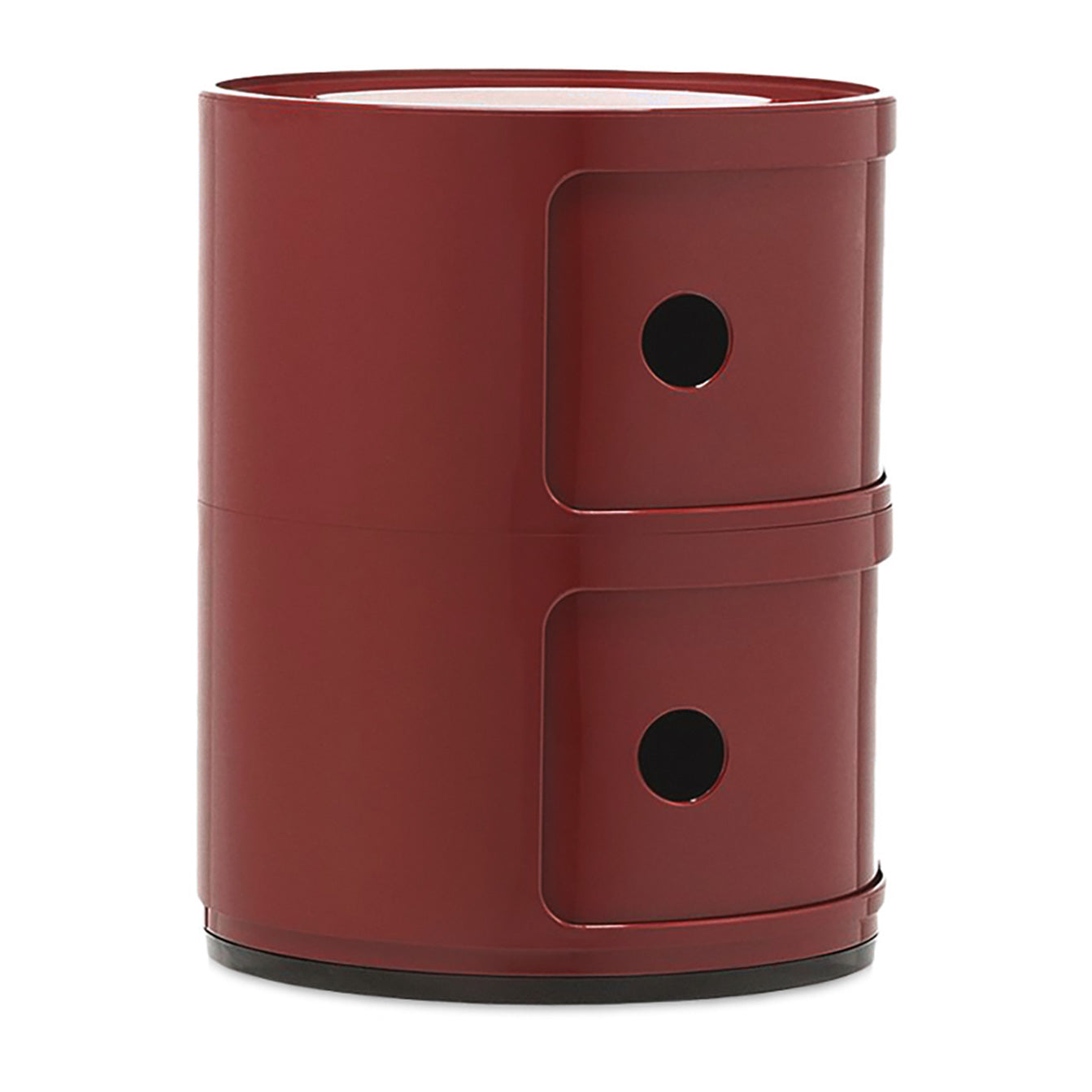 Kartell Componibili Kast Ã 32 cm - 2 Modules - Bordeaux