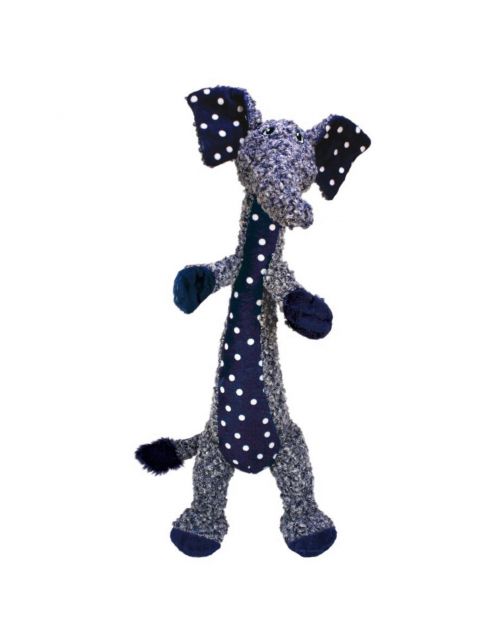 Kong Shakers Luvs Elephant - Hondenspeelgoed - Blauw S