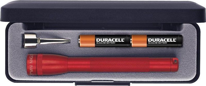 MagLite - Mini AAA - Zaklamp - Rood - Aluminium
