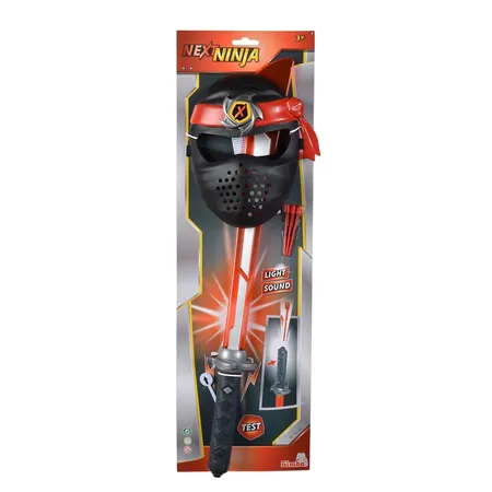 Simba Next Ninja Schwert und Maske, rot