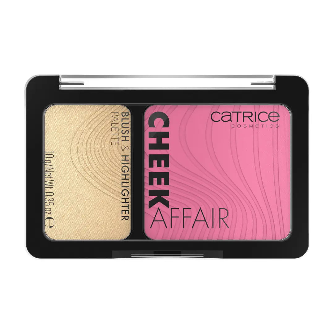 Cheek Affair Blush & Highlighter Palette 010 Love At First Swipe