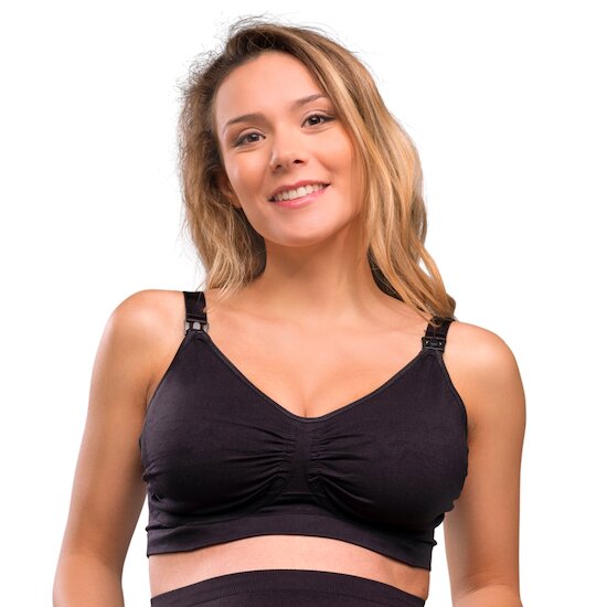 Soutien-gorge d'allaitement Carri-gel   Noir        S   de               Carriwell