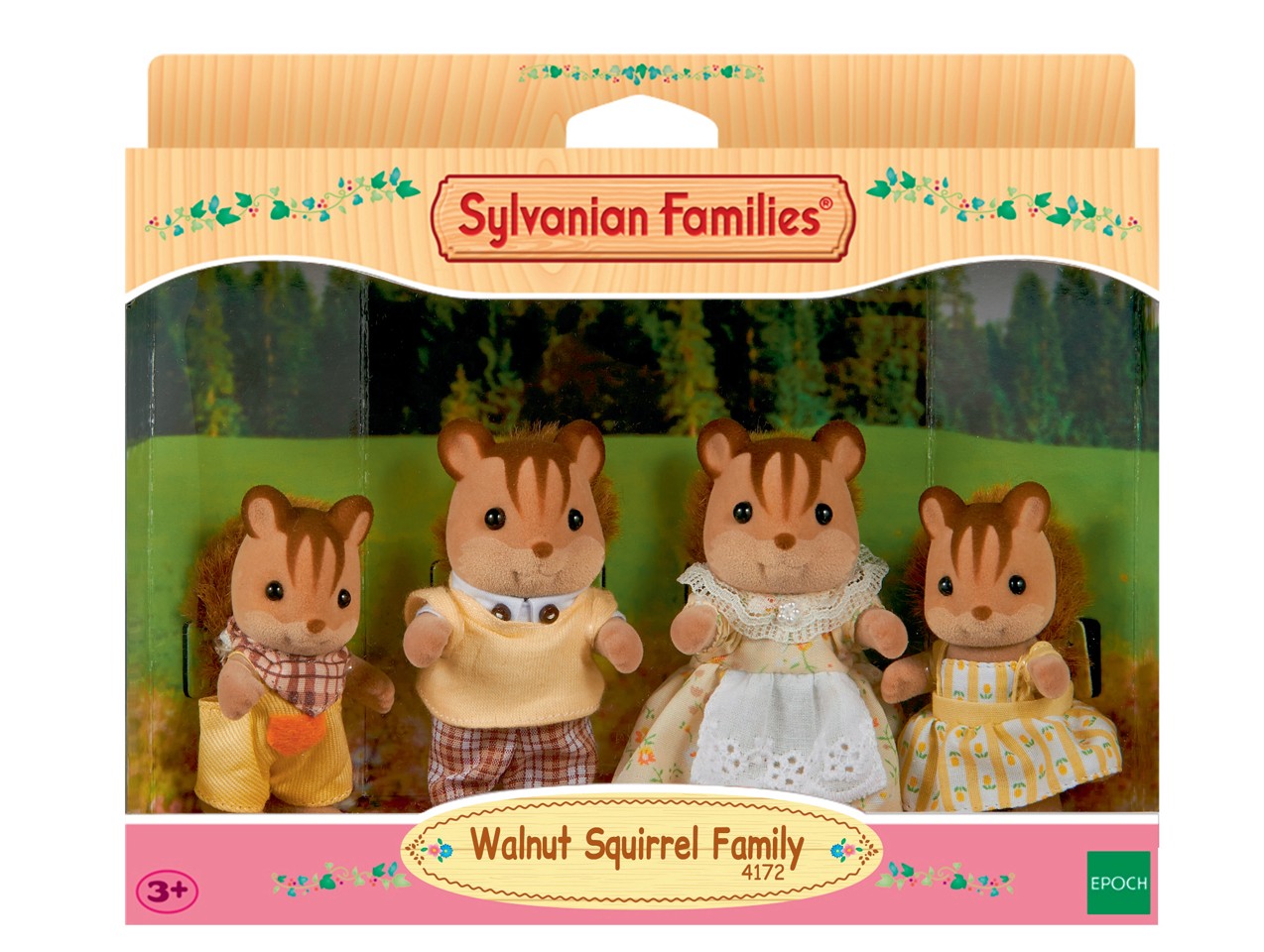 Sylvanian Families - Familien Valnøddeegern (4172)