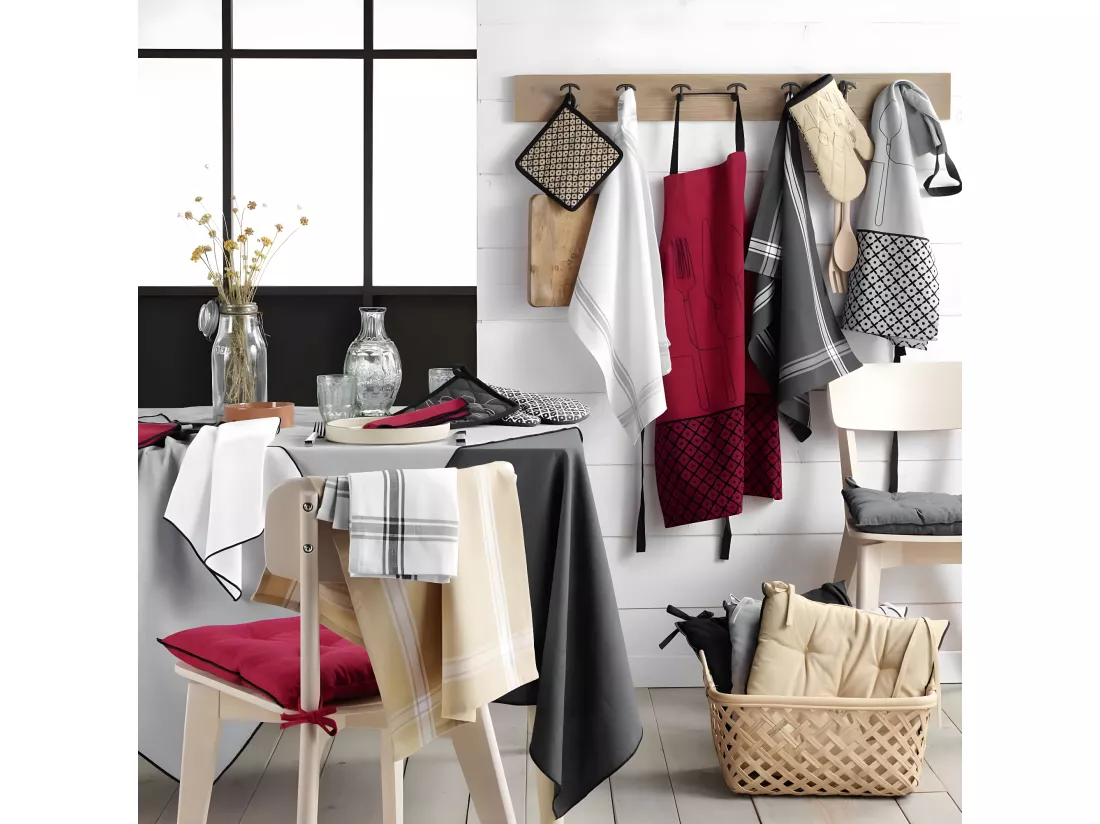 Lot de 3 Serviettes de Table 