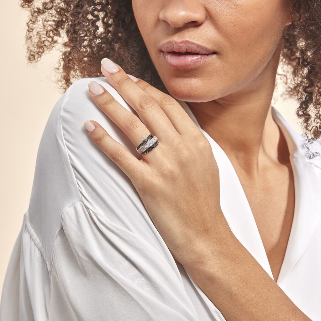 Bague Cihan Or Blanc Diamant