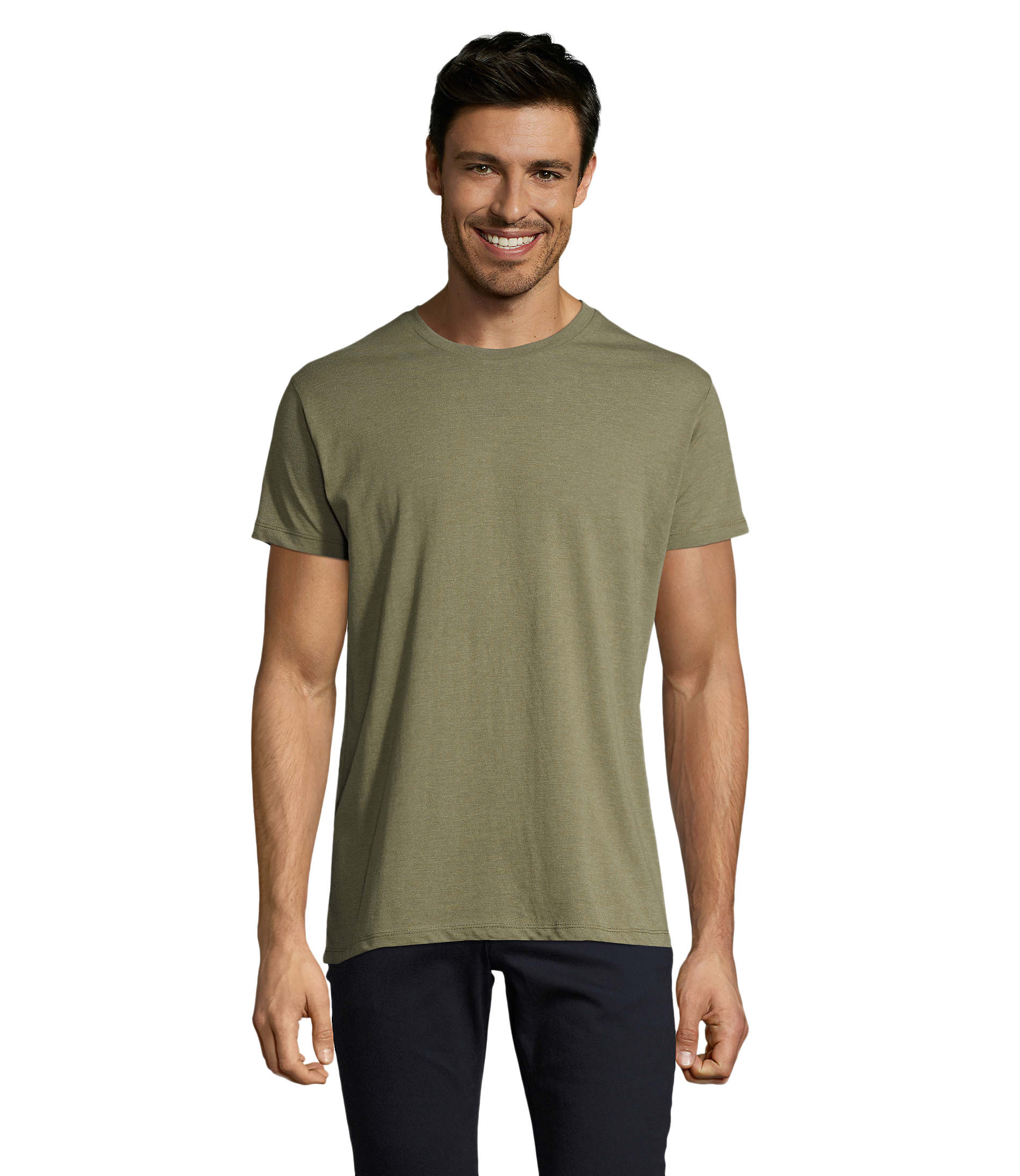 Camiseta Sols Imperial Fit com gola redonda