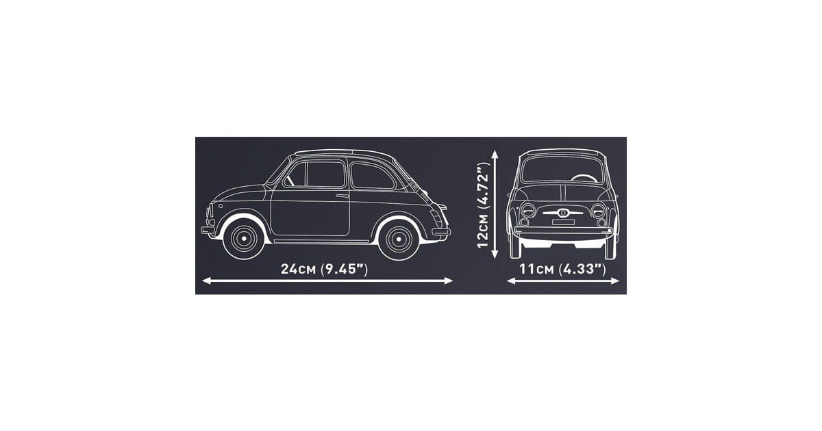 COBIFiat Abarth 595 Constructiespeelgoed  (Schaal 1:12)