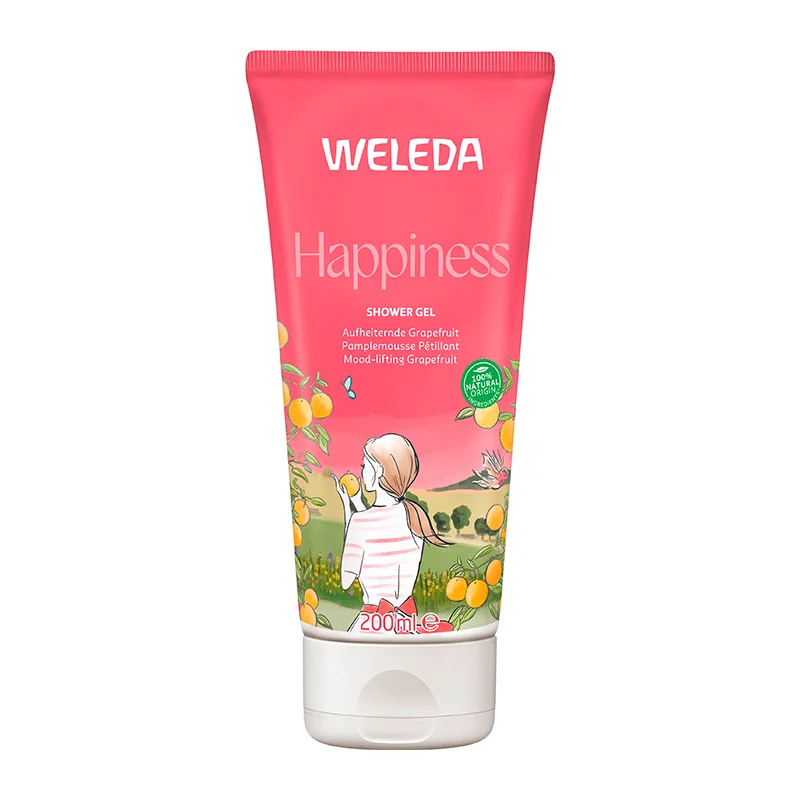 Happiness Shower Gel Grapefruit, 200ml
