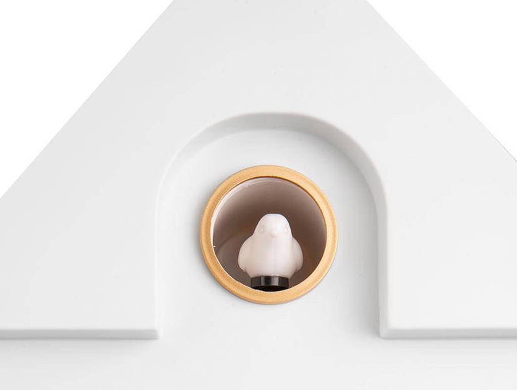 deze klok moet je gewoon hebbenKlokken wandklok Modern Cuckoo