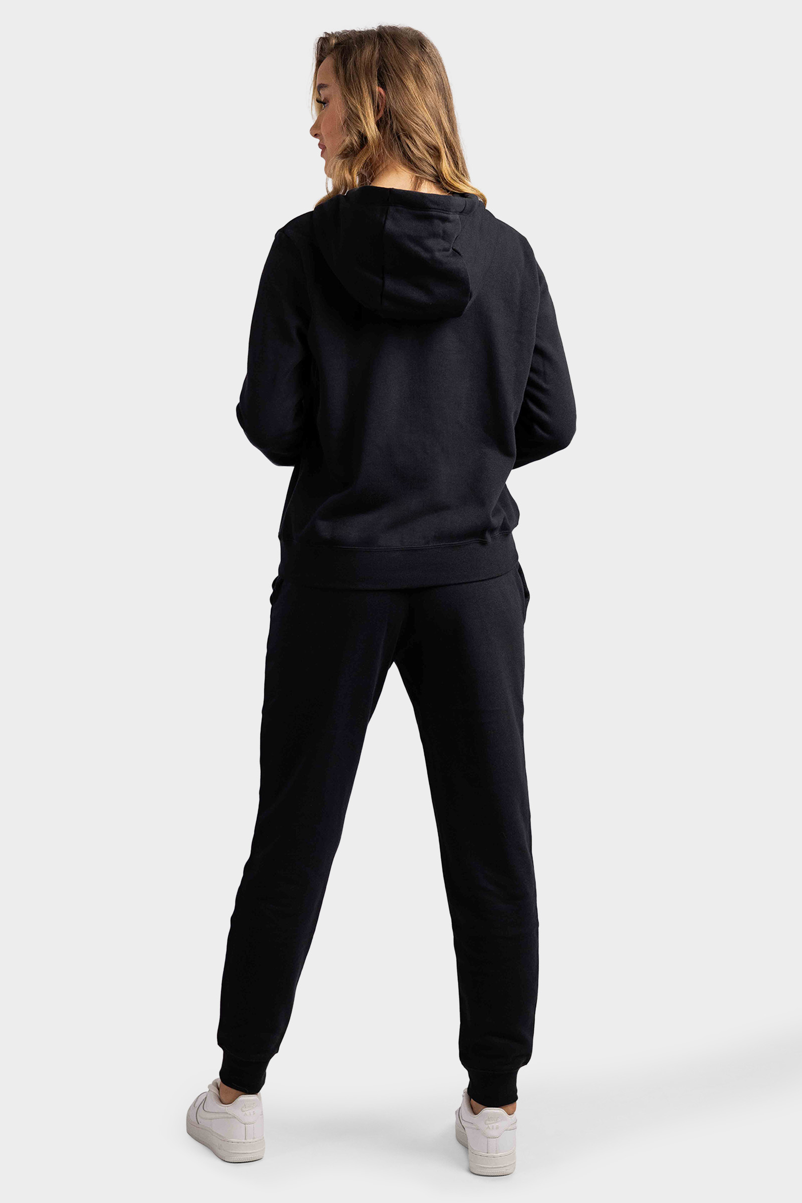 Nike Sportswear Club Fleece Trainingspak Dames Zwart