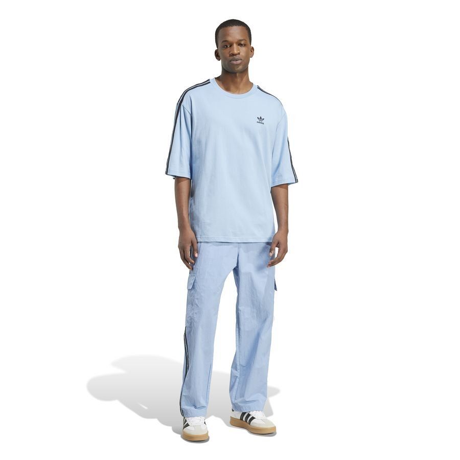 adidas Originals T-Shirt Oversized - Bleu/Noir