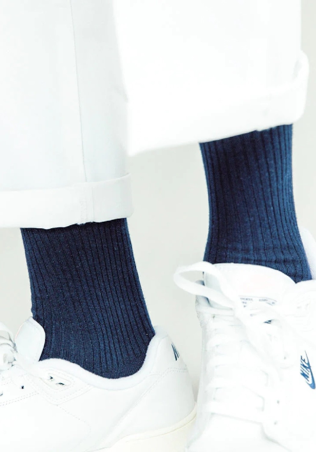 DillySocks Socken Ribbed Dark Navy