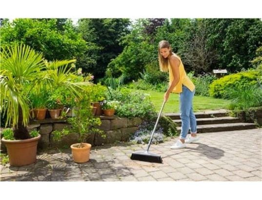 GARDENA - Seau + Balai Balai de cantonnier natureline