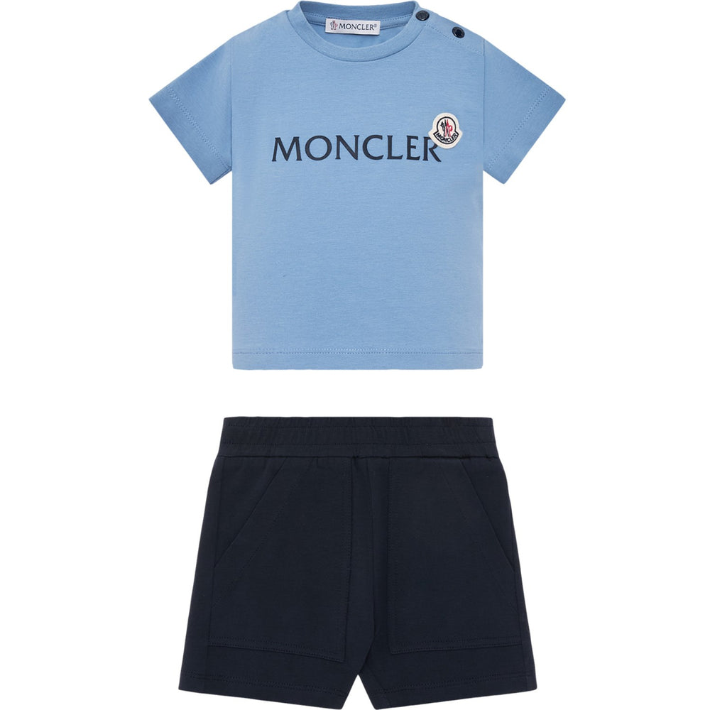 Køb Moncler Dark Blue Shorts Sæt