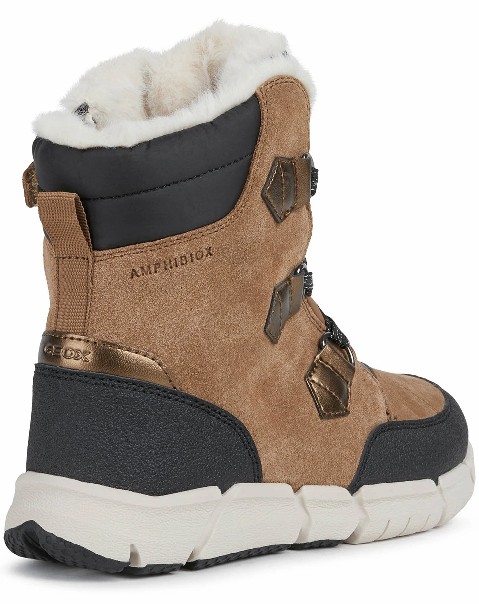 Winterboots FLEXYPER ABX A gefüttert in whisky/black