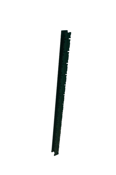 Poteau de clôture à encoche Blooma vert h.70 cm